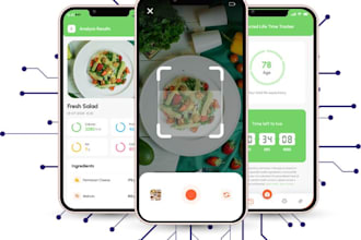 build ai calorie tracking app, ai nutrition planner app, ai fitness app