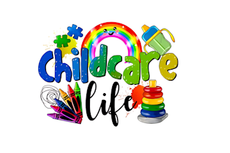 design educational babyshop childcare and daycare logo