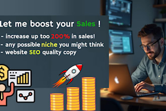 provide SEO website copywriting to boost your sales