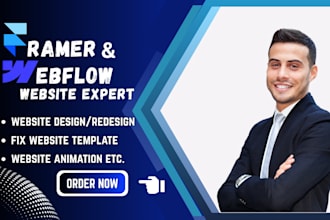 framer webflow design redesign fix website framer webflow template animation
