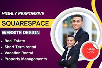 build squarespace real estate website ai agency website ecommerce website