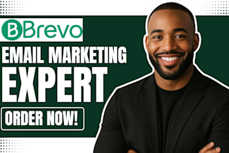 design brevo landing page bravo email automation expert setup brevo newsletter
