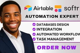 be your airtable database, airtable automation airtable interface, softr expert