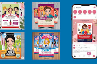 design eye catching social media flyers in 4 hours