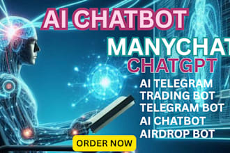 develop telegram trading bot, crypto bot, solana trading bot ai telegram chatbot