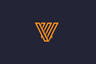 do unique modern minimalist logo design with my own creative thinking