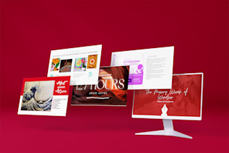 create a professional presentation on canva