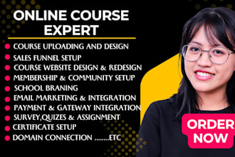 do teachable website, online course, sales funnel on thinkific,teachable ,kajabi