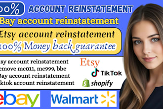 unlock your ebay, remove mc011 mc113 mc999 bbe, reinstate etsy, ebay restriction