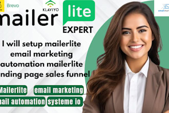setup mailerlite email marketing automation mailerlite landing page sales funnel