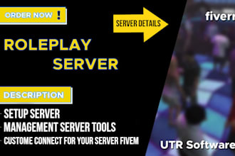 develop a professional roleplay server for you, esx, qbcore
