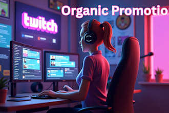 organically boost your twitch channel and increase your live viewers in 24 hours