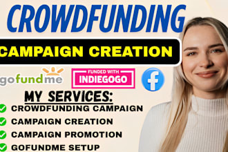 promote crowdfunding campaign gofundme campaign promotion kickstarter marketing