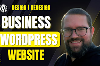 design a professional wordpress website for your local business
