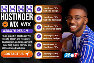 hostinger website design hostinger website redesign hostinger website wix design