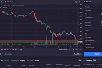 setup profit crypto trading bot, arbitrage bot, high frequency bot, binance bot