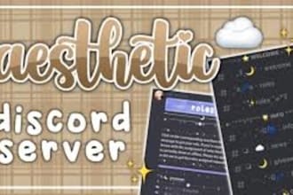 a custom discord server with bots, roles, and security