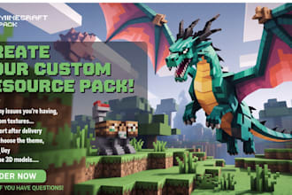 create a custom minecraft resource pack for your minecraft server