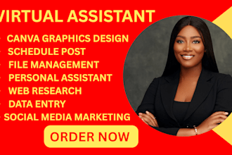 be social media personal assistant canva virtual assistant schedule post buffer