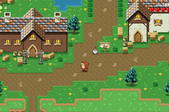 develop 2d unity game for website,rpg, fps, mmorpg, fix bugs, game levels design