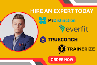 transfer your workouts program to everfit trainerize truecoach ptdistinction