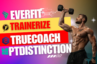 transfer your workout programs in trainerize, everfit or app of your choice