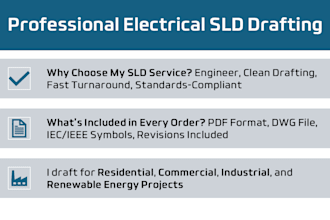 draw electrical single line diagrams slds