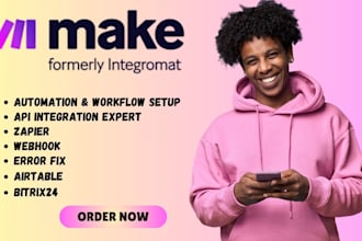 make com integromat zapier webhook make com scenario bitrix24 zoho flow airtable