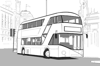 do detailed illustrations of vehicles