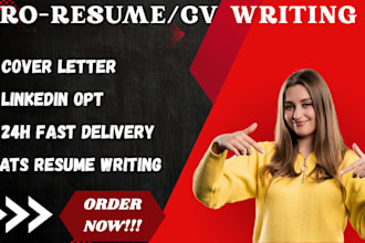 write CV for IT, tech resume, linkedin optimization and engineering part