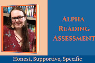 alpha read and assess your manuscript