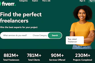 fiverr clone freelance website custom marketplace website marketplace job portal