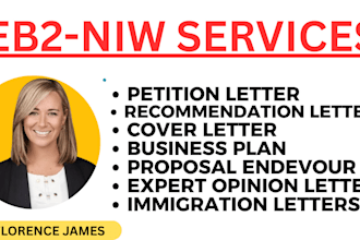 draft your eb2 niw petition and gather supporting evidence for your application