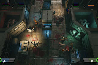 create 2d p2e mmorpg video shooter game, unity 2d c sharp game, 2d tactical rpg