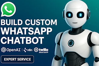 build custom whatsapp chatbot open ai n8n twilio whatsapp ai fix flow automation