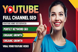 do youtube channel SEO for high ranking and organic growth
