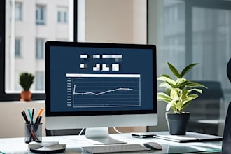 create and organize excel spreadsheets with formulas and charts