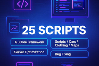 provide fivem server development and make server