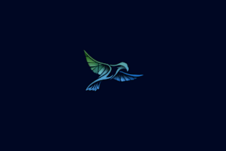 design feminine eagle community logo