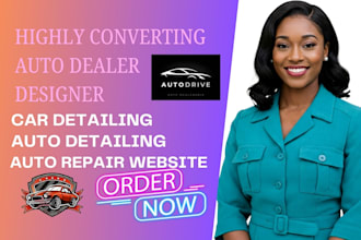 design premium auto, repair, and real estate that build trust