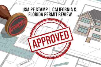 do floor plan design licensed california, florida, usa city permit for approval