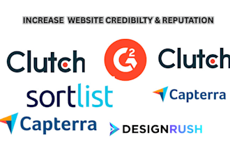 do clutch goodfirm designrush g2 sortlist reputation to enhance your website