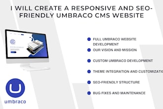 develop a professional umbraco website