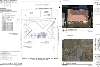 design pv system, solar permit drawing on autocad, structural pe stamp