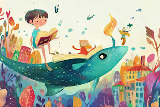 illustrate your children book beautifully