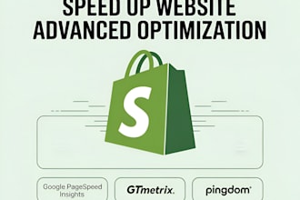 do advanced speed optimization for shopify store website