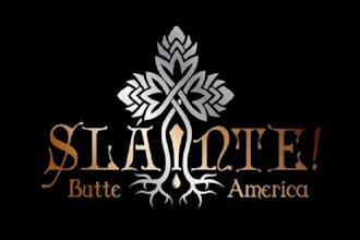 do professional custom logo for irish tap house in montana