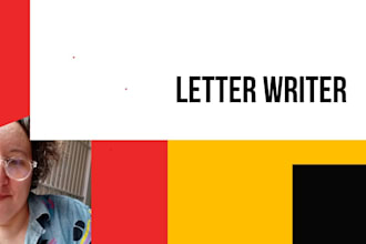 write your business or personal letter