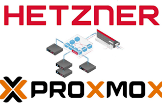 set up or manage your hetzner server for web hosting, proxmox, or storage