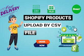 upload and import bulk product to shopify store by CSV